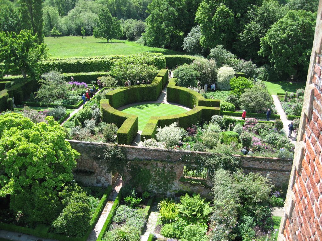 Sissinghurst's famous rondel hedge