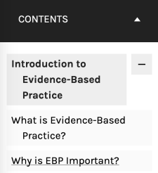 Introduction To Evidence-Based Practice – Evidence-Based Practice