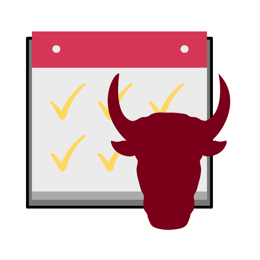 Vaccination Schedules for Bulls Illustration