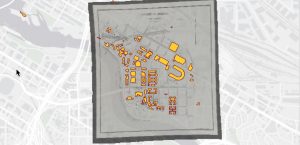 Campus History Map example.